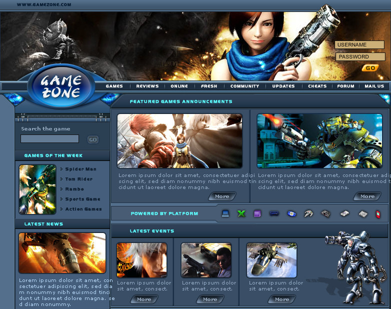 游戲網(wǎng)站設(shè)計(jì) 游戲網(wǎng)站設(shè)計(jì)