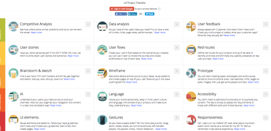 這個簡單的清單能讓你不錯過任何UX基礎知識 這個簡單的清單能讓你不錯過任何UX基礎知識